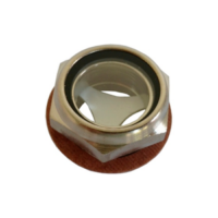 Visor de Nível de Óleo em Alumínio, Rosca BSP - 3/4"