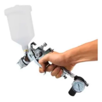 Kit Pistola de Pintura HVLP com Bico 1,4 mm
