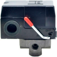 Pressostato Automático 80/120lbs - 4 vias c/ Alavanca