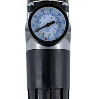 Filtro Regulador 1/2" c/ Manômetro e Suporte